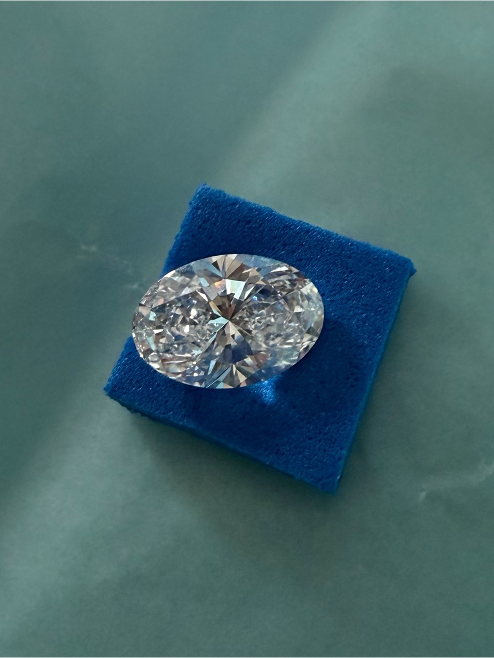 3.25 CT IGI Certified Lab-Grown Oval Diamond | Loose Brilliant Cut Diamond